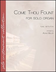 Come Thou Fount Organ sheet music cover Thumbnail